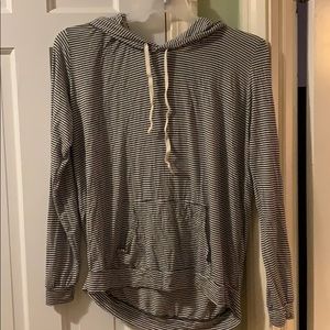 Brandy Melville striped hoodie - one size fits all